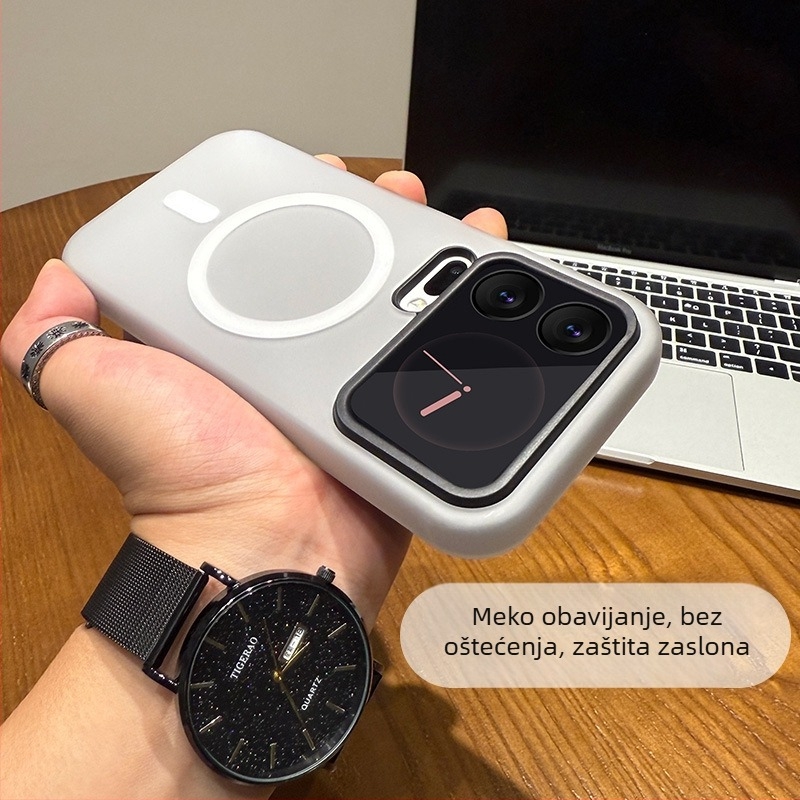 Dva u jednom Jelly magnetsko kućište za Xiaomi 17 Pro Max i Xiaomi 15, mat završna površina, otporno na padove