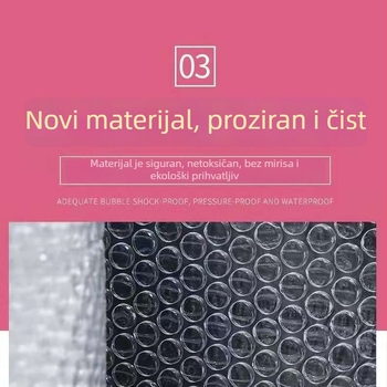 LDPE mjehurična folija, širina 30 cm, antistatična, duljina 40–110 m