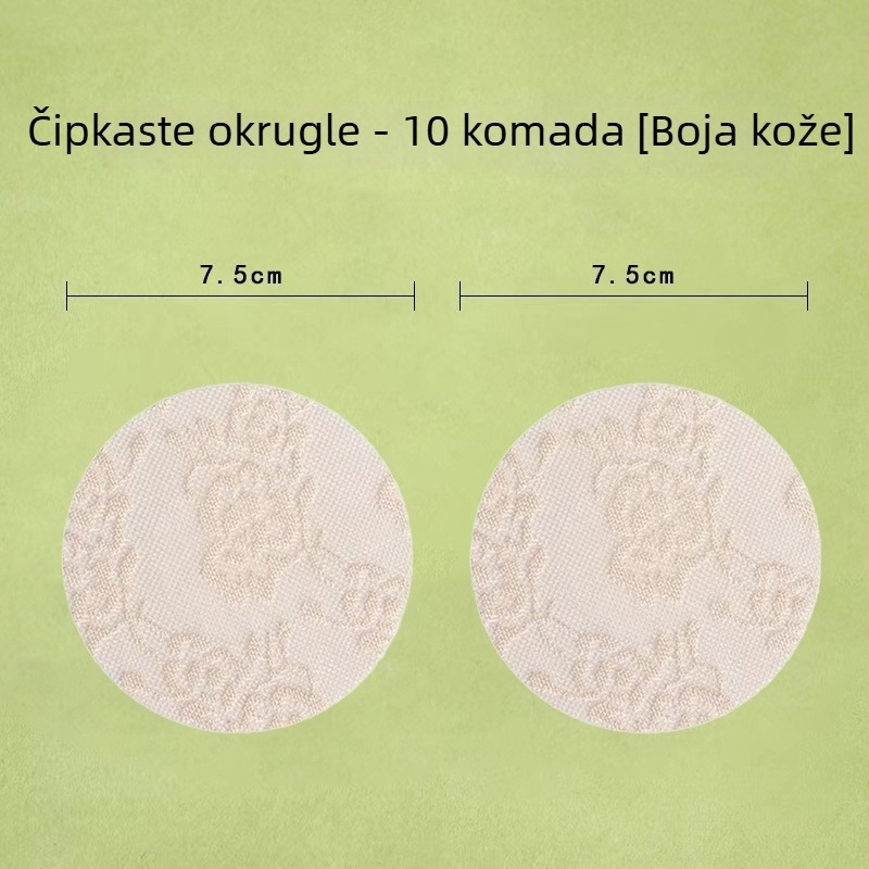 Čipkaste pločice za grudi za žene - tanke, podizanje, nevidljive bradavice, za vjenčanicu, male grudi