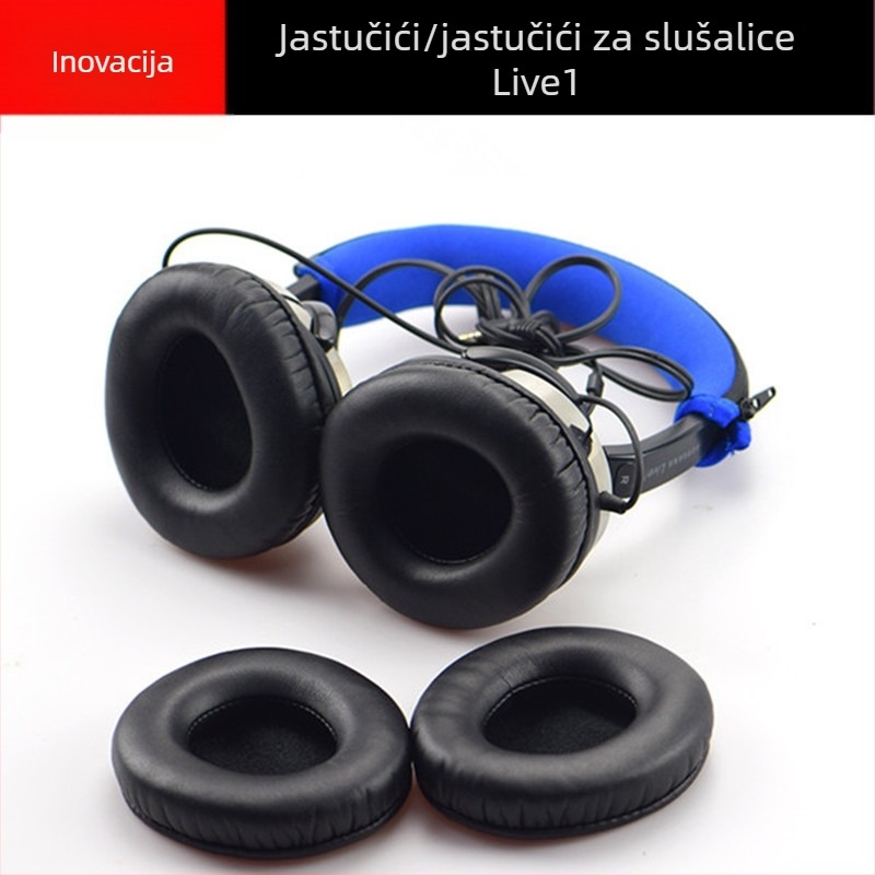Aurvana Live1 Spužvasti jastučići za uši s kožnim navlakama slušalica