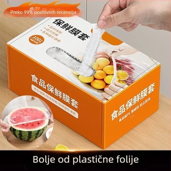 Set jednoraznih elastičnih pokrivača za posuđe, za kućnu upotrebu, 12+ komada