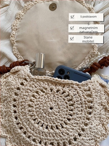 2026 nova modna niša pletena torba od slame za žene, torba za plažu, preko ramena ili crossbody, torba za telefon za svakodnevnu upotrebu