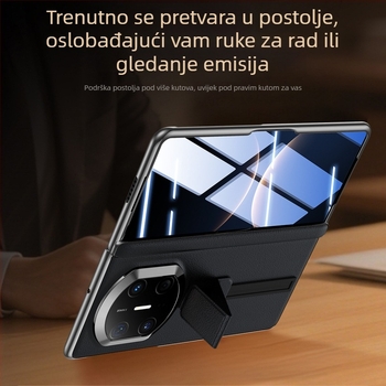 Kožna futrola za Huawei Mate X7 s magnetskim držačem, integriranim zaštitnim zaslonom i narukvicom – X7 Izdanje kolekcije