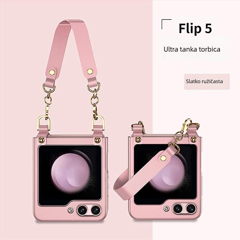 GKK novi model ultra-tanki kućište za Samsung Z Flip5 – ženstveni modni dizajn, kreativan stil