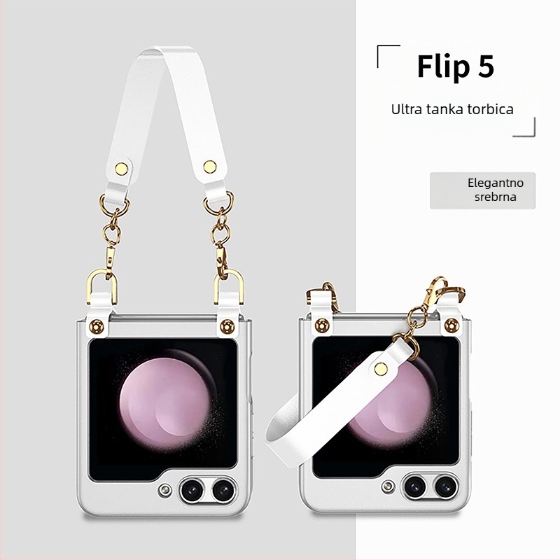 GKK novi model ultra-tanki kućište za Samsung Z Flip5 – ženstveni modni dizajn, kreativan stil