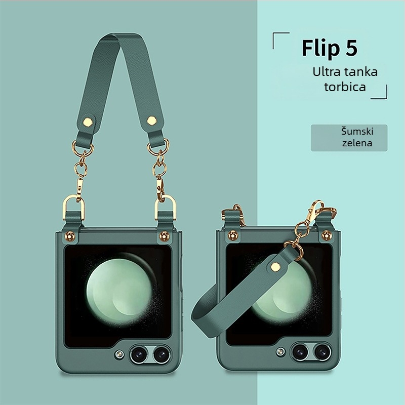 GKK novi model ultra-tanki kućište za Samsung Z Flip5 – ženstveni modni dizajn, kreativan stil