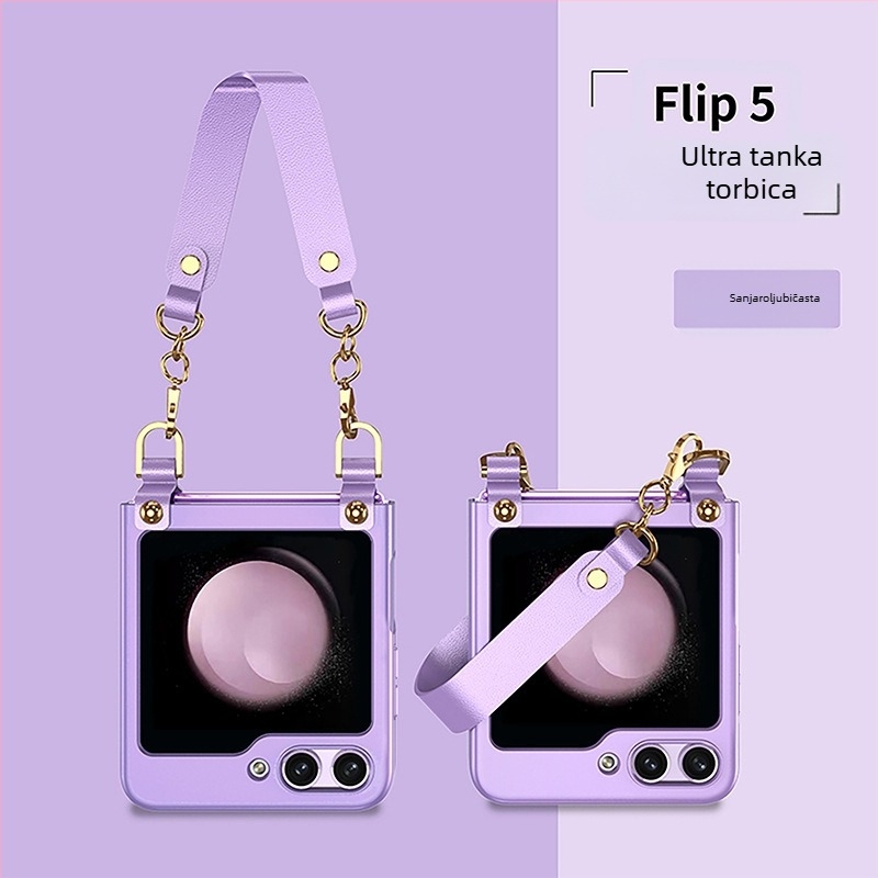 GKK novi model ultra-tanki kućište za Samsung Z Flip5 – ženstveni modni dizajn, kreativan stil