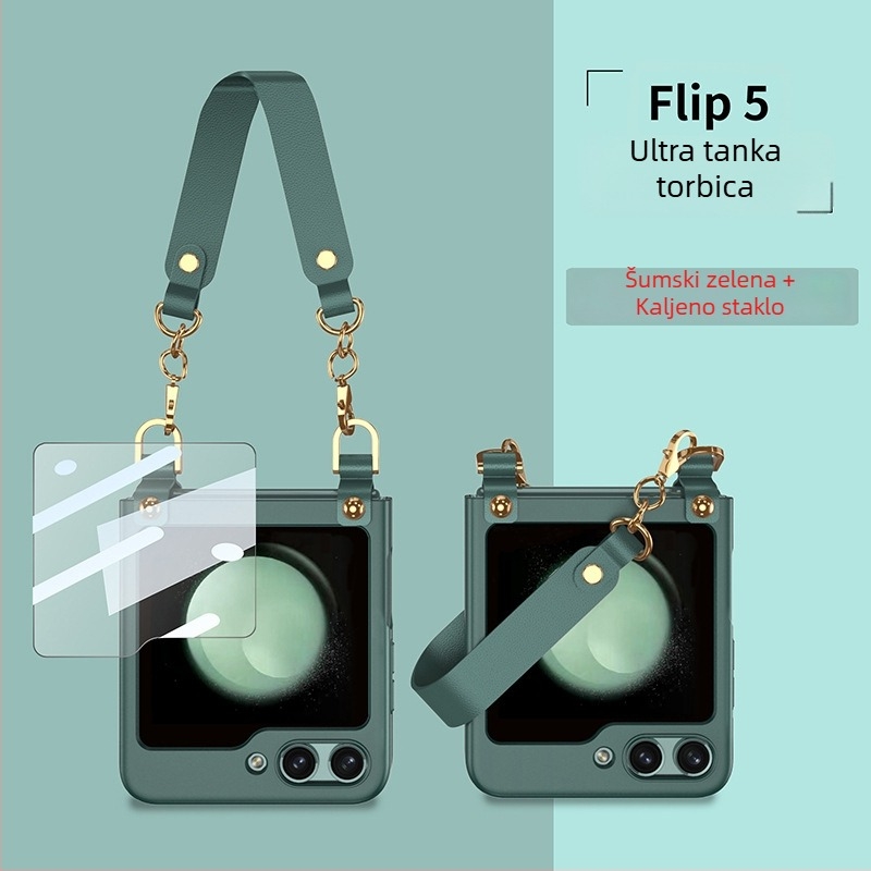 GKK novi model ultra-tanki kućište za Samsung Z Flip5 – ženstveni modni dizajn, kreativan stil