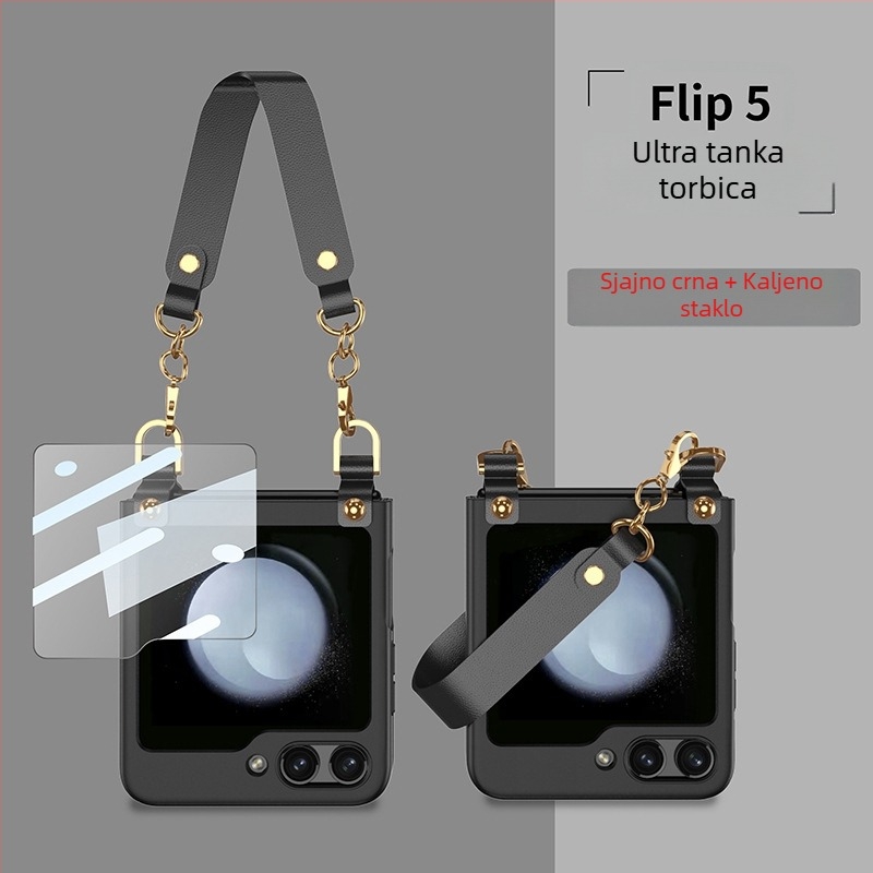 GKK novi model ultra-tanki kućište za Samsung Z Flip5 – ženstveni modni dizajn, kreativan stil