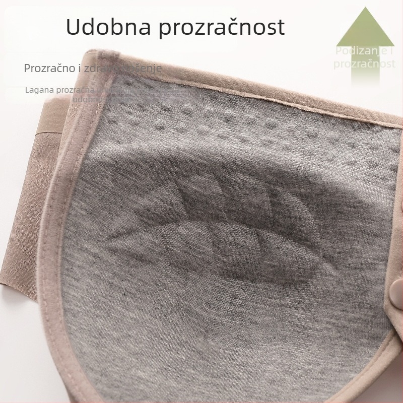 Nova jacquard grudnjak bez žice za veliku veličinu, stil prsluka, s fiksiranim košaricama, glatko prednje i oblikovano leđa