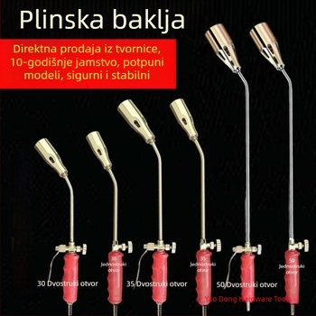 Plinska baklja na tekući plin, vodootporna visoko temperaturna baklja za izgaranje mesa, svinjskih dlaka i kopita
