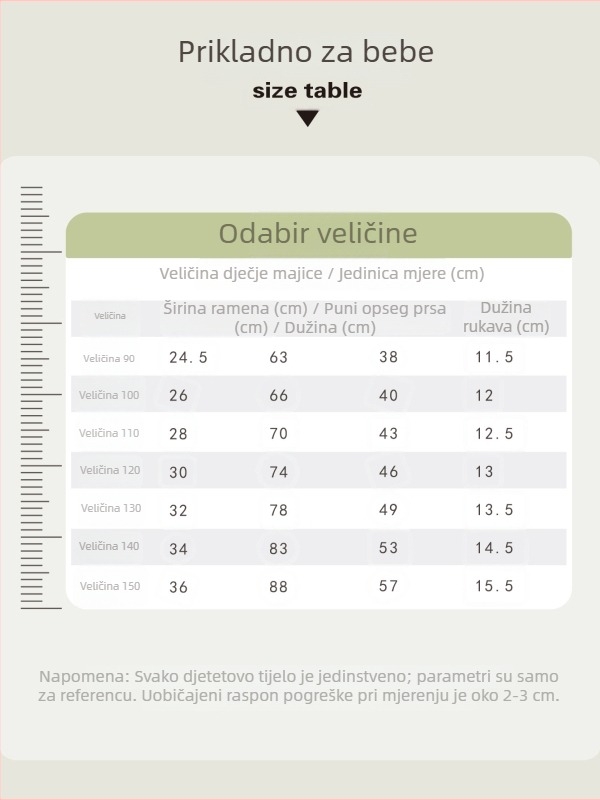 Dječja kratka majica s tiskom slova za Uskrs, okrugli vrat, prozračna mješavina poliester, proljeće-ljeto, uzrast 3–14 godina