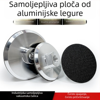 Samoljepljivi brusni disk od aluminijske legure sa usisnom čašicom – za kutnu brusilicu, brušenje i poliranje