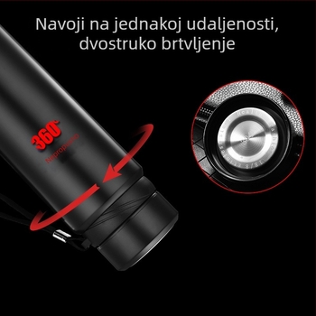 800 ml termos šalica od nehrđajućeg čelika s vakuumskom izolacijom, velika kapaciteta, prijenosna za vanjsku upotrebu, šalica za čaj s mogućnošću logotipa