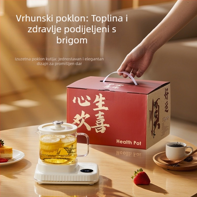 Kompaktni wellness čajnik za ured s više funkcija kuhanja i pripreme čaja