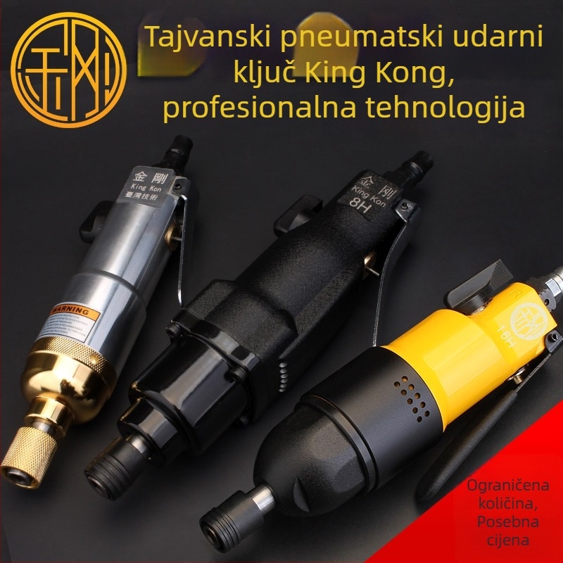 Diamond pneumatski odvijač velikog momenta, industrijske kvalitete, modeli 5H–16H (5301, 5303)