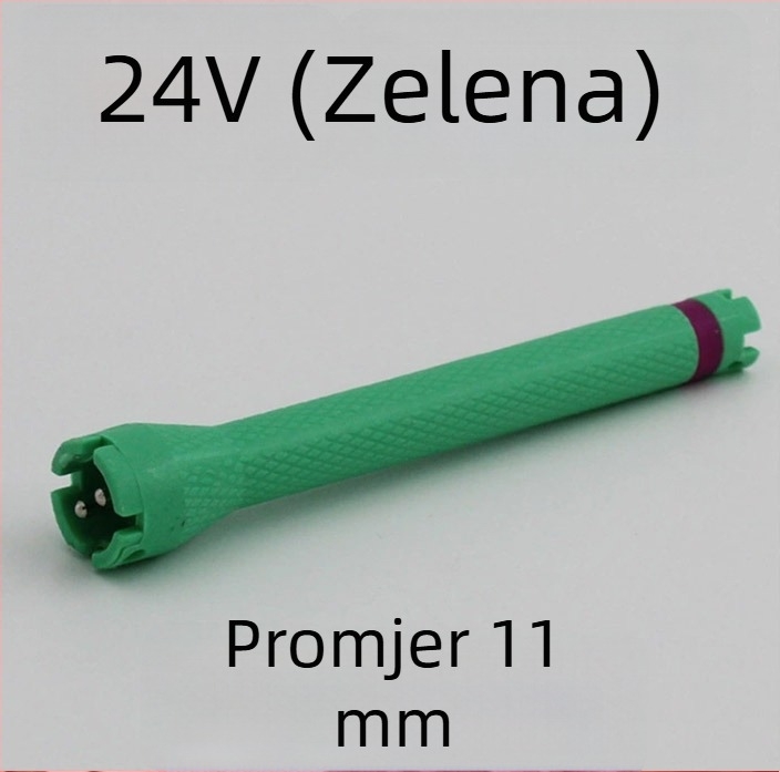 24V/220V digitalni štap za kovrčanje kose, vodootporan i otporan na eksploziju, duljina 11 cm