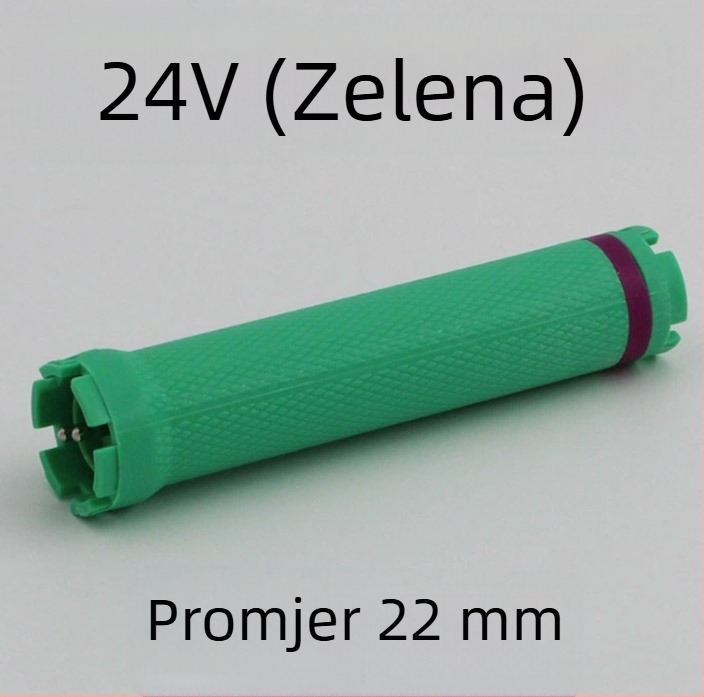 24V/220V digitalni štap za kovrčanje kose, vodootporan i otporan na eksploziju, duljina 11 cm