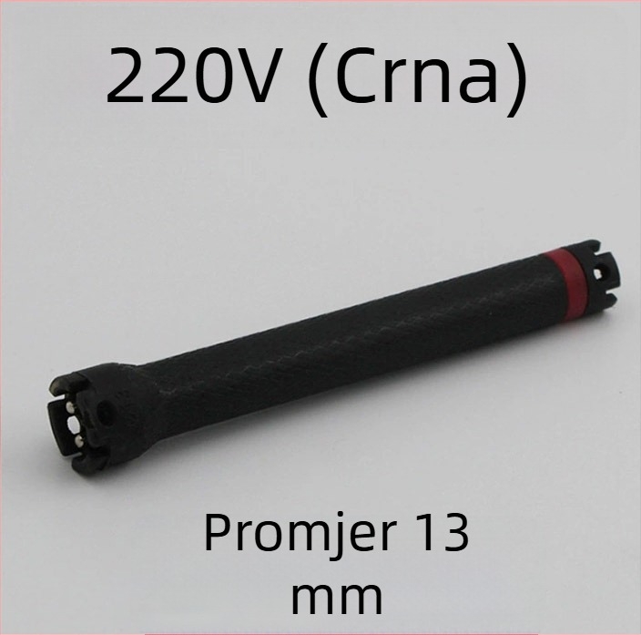 24V/220V digitalni štap za kovrčanje kose, vodootporan i otporan na eksploziju, duljina 11 cm