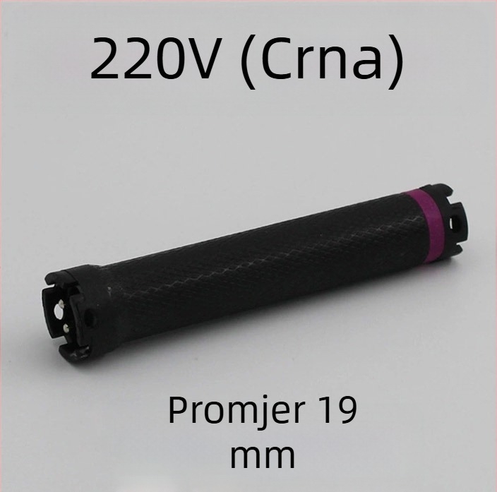 24V/220V digitalni štap za kovrčanje kose, vodootporan i otporan na eksploziju, duljina 11 cm