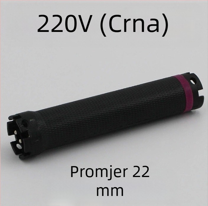 24V/220V digitalni štap za kovrčanje kose, vodootporan i otporan na eksploziju, duljina 11 cm