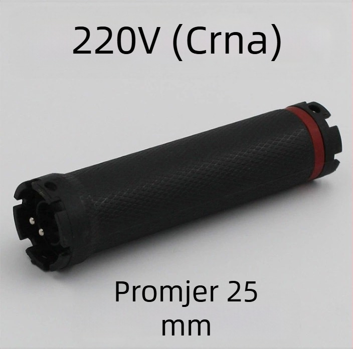 24V/220V digitalni štap za kovrčanje kose, vodootporan i otporan na eksploziju, duljina 11 cm