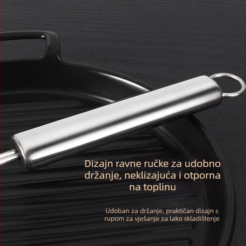 Nehrđajući kuhinjski filter/odvodnik za dom – za tjesteninu, knedle i vruću juhu; odvod, filtriranje; protuklizno, zaštita od opeklina