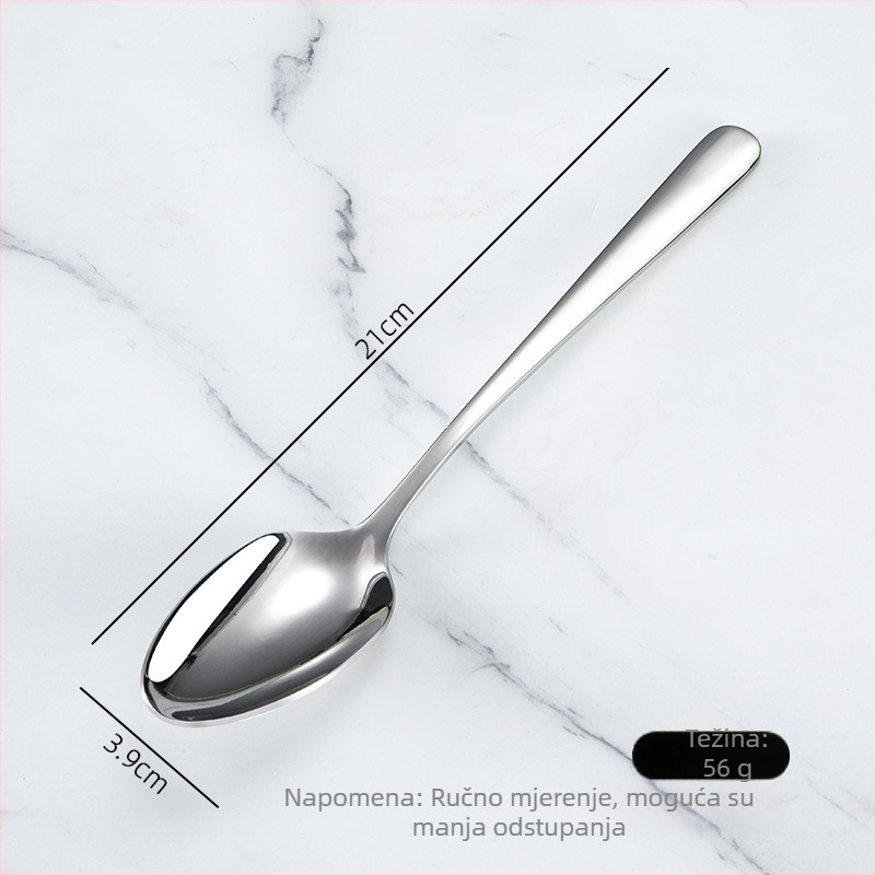 Set noževa za steak, vilice i žlice od nehrđajućeg čelika 304 – elegantni zapadni pribor