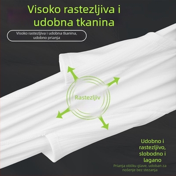 Jesensko-zimska maska za vožnju biciklom s bambus jacquardom, brzo suši, zaštita vrata od vjetra, jednobojna, unisex, unutarnja navlaka kacige