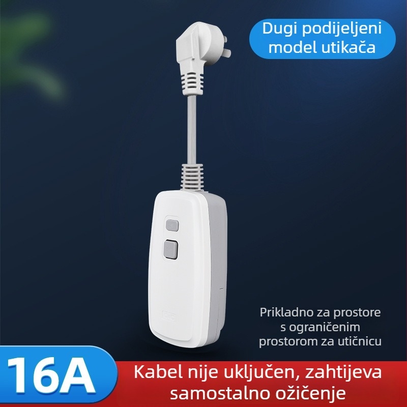 Prekidač utičnice s zaštitom od curenja za visokou energijom uređaje, 10A-16A, za klima uređaje i električne bojler