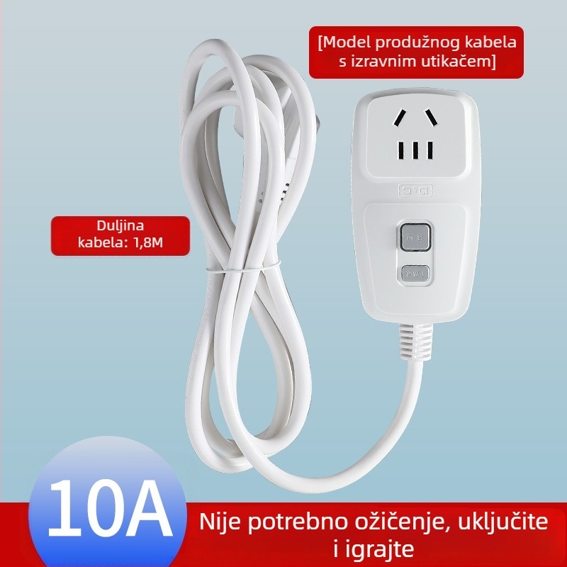 Prekidač utičnice s zaštitom od curenja za visokou energijom uređaje, 10A-16A, za klima uređaje i električne bojler