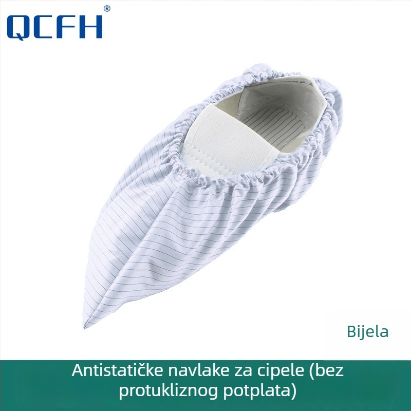 Antistatijski navlaci za cipele, perivi, prašini otporni, za unutarnje čiste prostore i radionice, za muškarce i žene, veličine 35–46