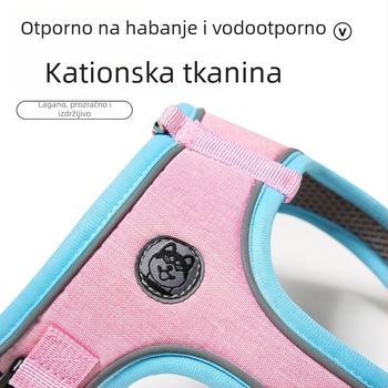 Vodič za psa u stilu sedla s prslukom za male i srednje pse