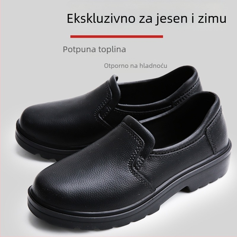 Kuharske cipele od EVA gume, crne, protuklizne, vodootporne i otporne na ulje, radne cipele za kuhinju