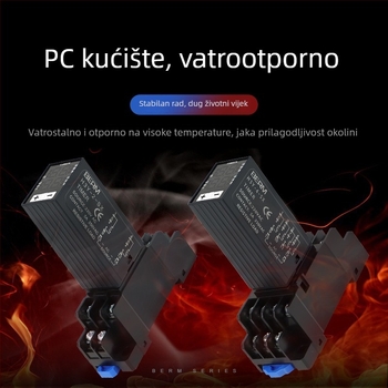 H3Y-2/H3Y-4 vremensko rele s digitalnim zaslonom, cikličko mjerenje vremena, 24V/220V