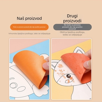 Dječje 3D EVA naljepnice – komplet za izradu s temom princeze, DIY edukativne naljepnice