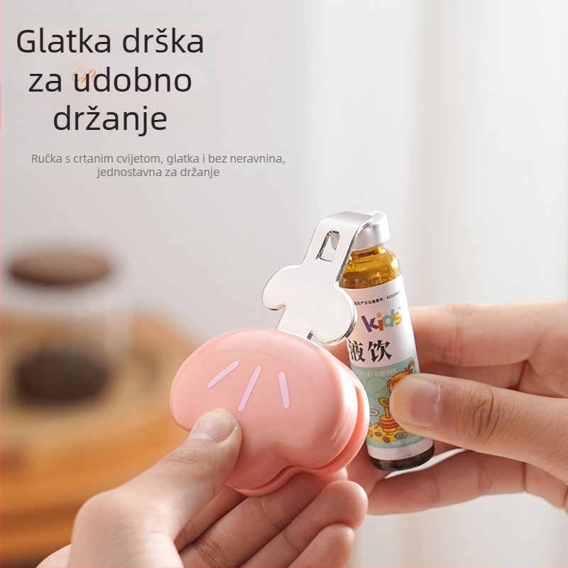 Višenamjenski magnetski otvarač za boce, prenosni magnetski hladnjak i klipsa za zatvaranje snackova