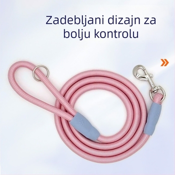 Šetnjački kaiš za pse, srednje veličine, dvostruki kraj, za dva psa istovremeno