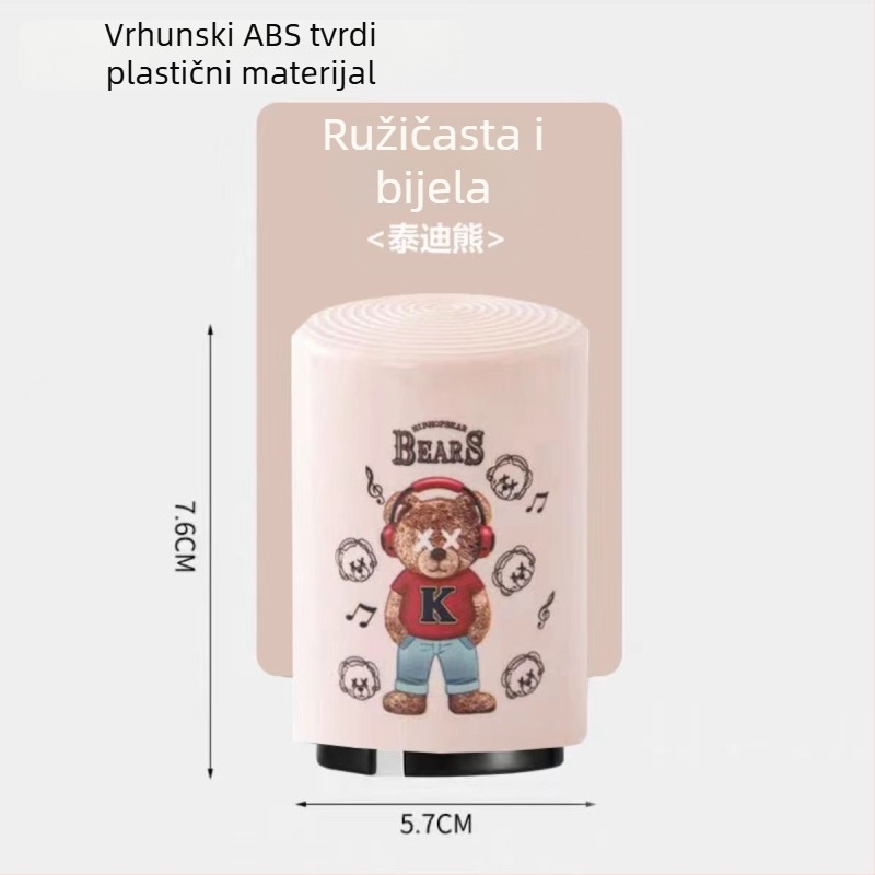 Medvjedić otvarač za boce piva, tip pritiska, bez tragova, automatski, personalizirani kreativni dizajn
