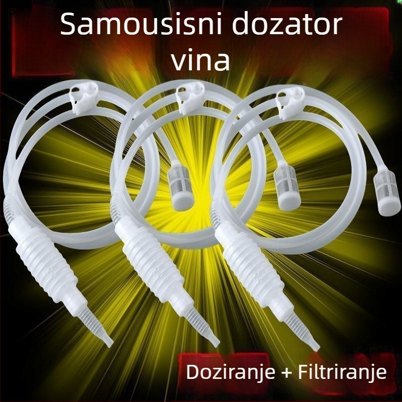 Domaći dozator za vino s automatskim protokom