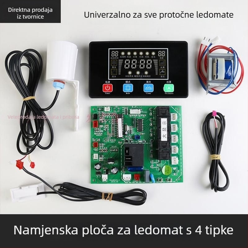 Univerzalna ploča za upravljanje za stroj za izradu leda sa velikim zaslonom
