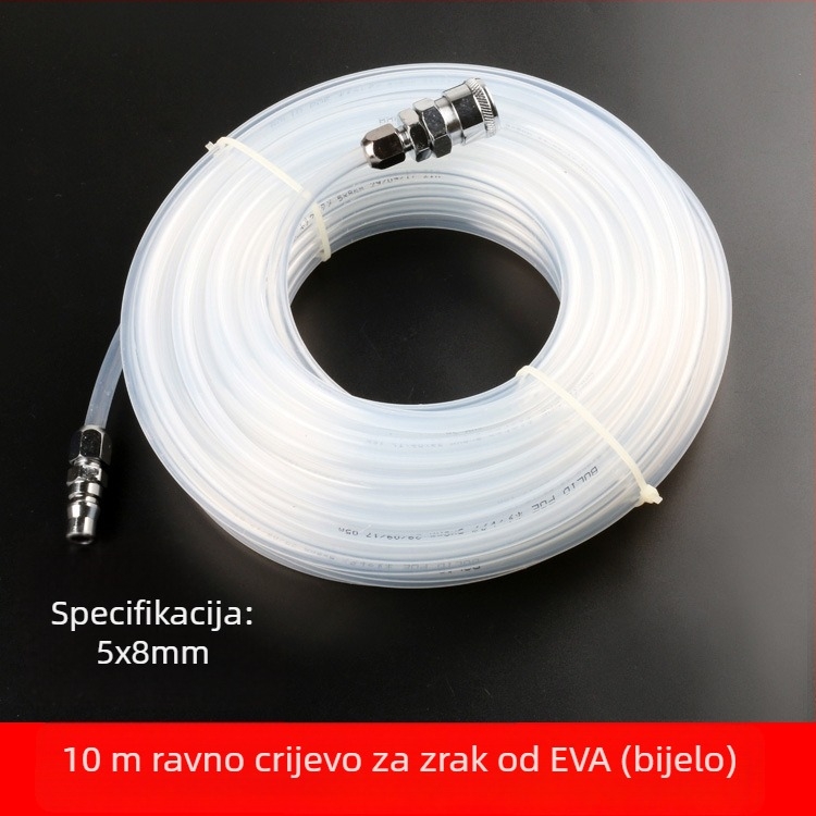 5*8/10*6.5/12*8 zračna cijev, pneumatska ravna cijev za kompresor i pumpu, visokotlačna šifra s brzim spojem