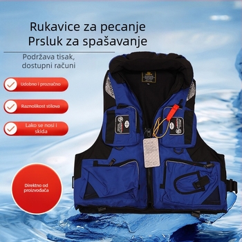 Vesta za plivanje s visokom plovnosti, odvojiva i prijenosna – za ribolov, surfanje i rafting