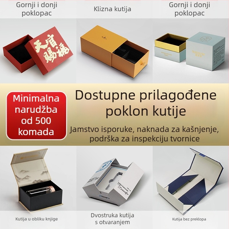 Personalizirana kutija za čaj – ručno izrađeno pakiranje, prilagodljivo