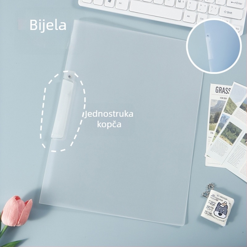 A4 mapa s višebojnim listovima i organizatorom