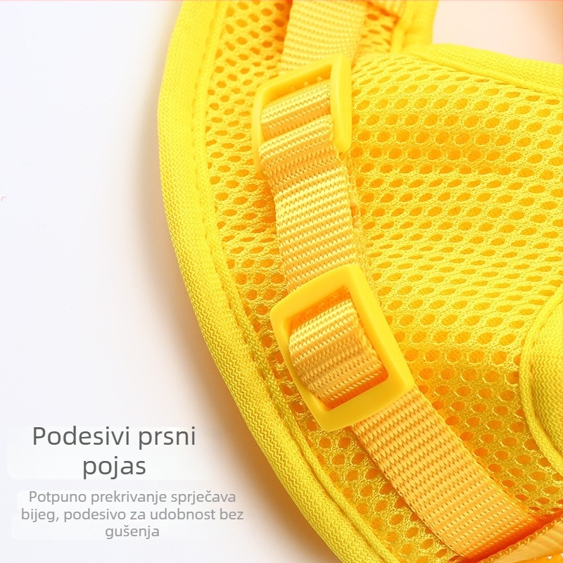 Povodac za psa s mrežastim prsnim remenom za manje i srednje pse