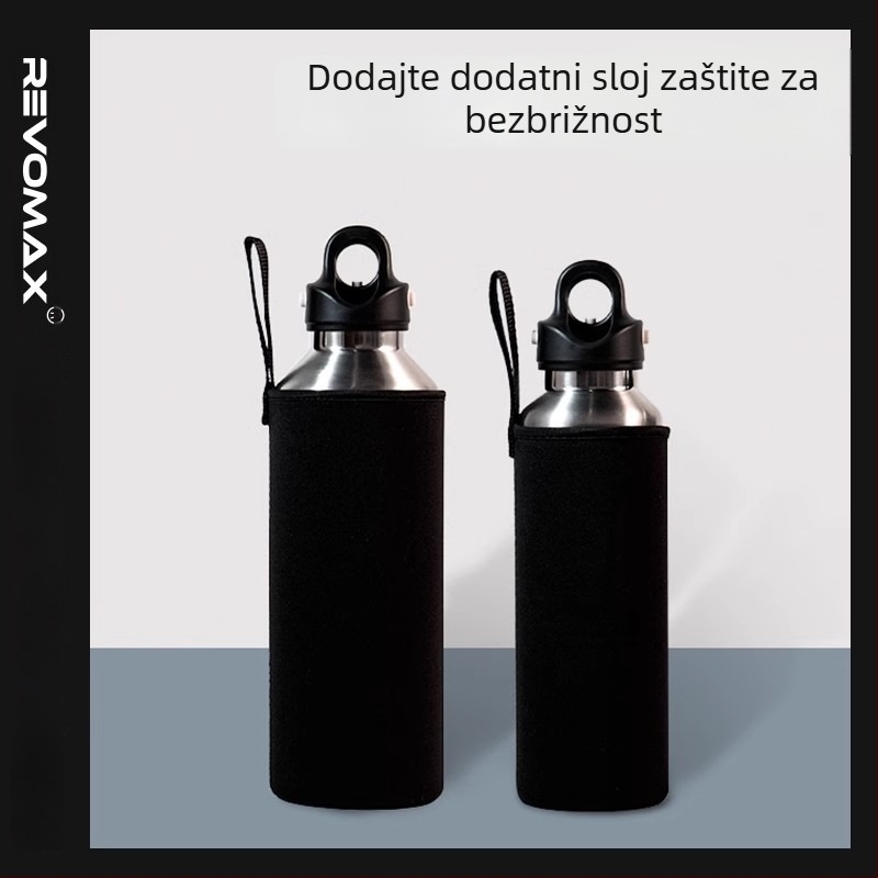 Ruihu Revomax izolacijski omot za čašu, platneni pokrov s trakom za nošenje