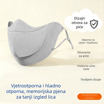 2025 nova topla maska za jesen i zimu, otporna na vjetar i hladnoću, 3D zaštita očiju, stilska maska za vožnju biciklom
