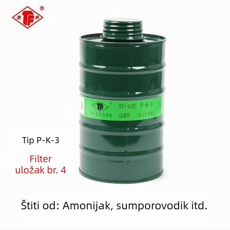 TF-A tip filtra za gas masku – aktivni ugljen, veličine 1/3/4/5/7, kutija za filtriranje za dodatke za sprej boje