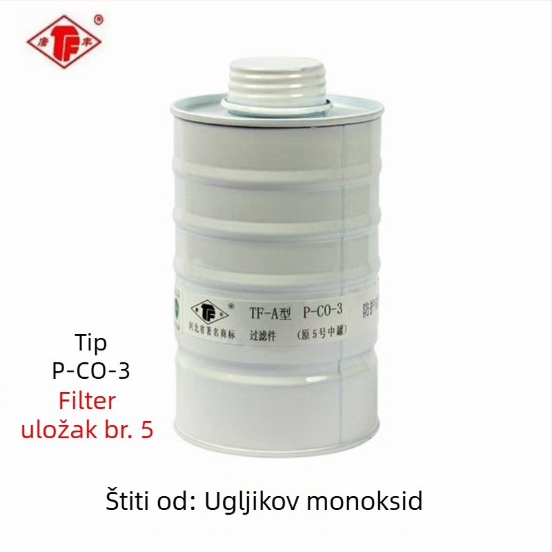 TF-A tip filtra za gas masku – aktivni ugljen, veličine 1/3/4/5/7, kutija za filtriranje za dodatke za sprej boje